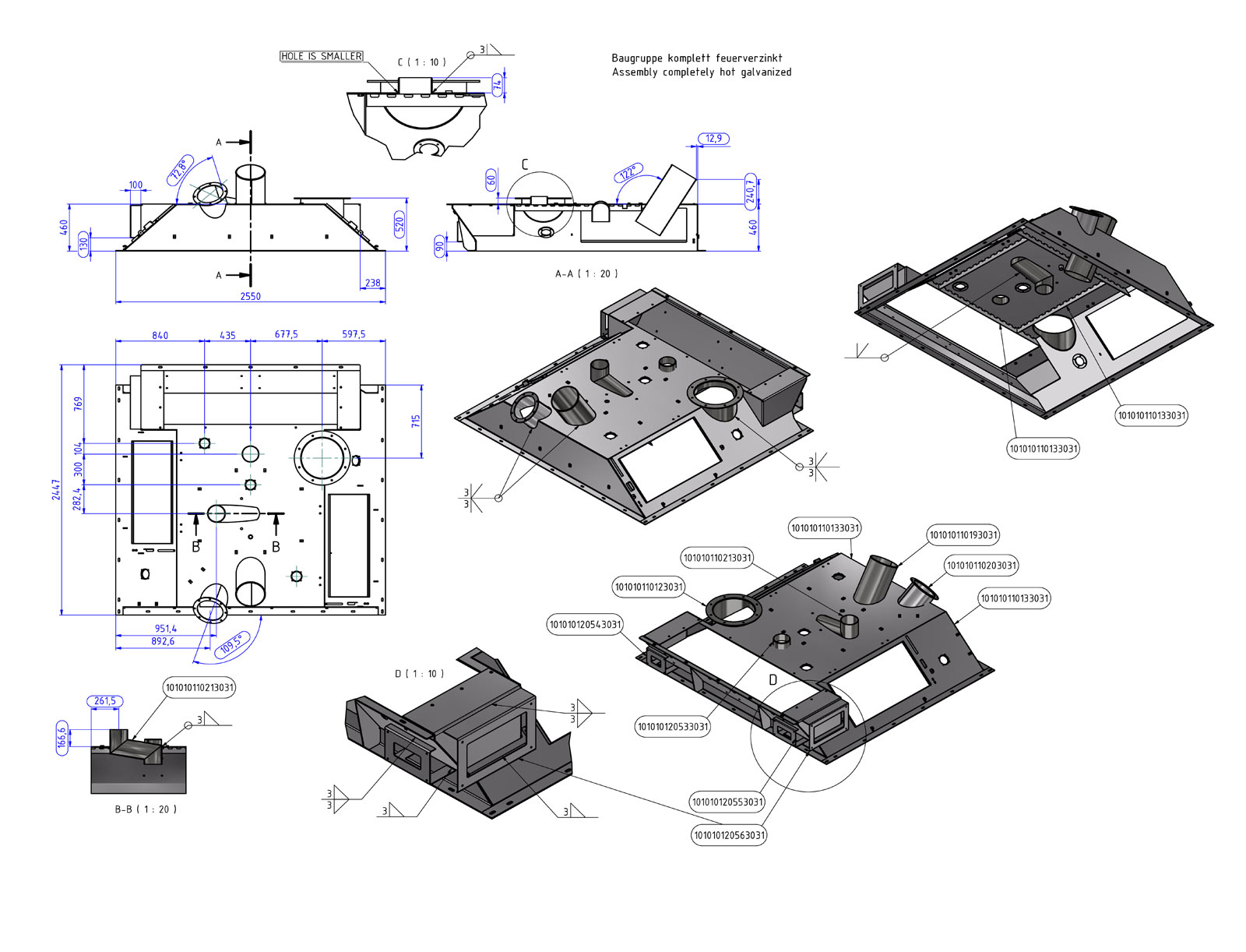 Mechanical 2D Drafting - Silicon Outsourcing