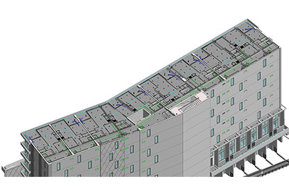 HVAC Duct piping Shop Drawing