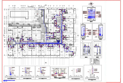 plumbing engineering drawing