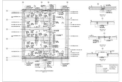 Rebar Bar Bending Schedule Detailing Services