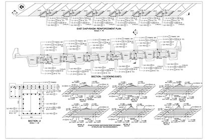 rebar shop drawing bar bending schedule