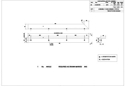 2D drafting steel detailing Services