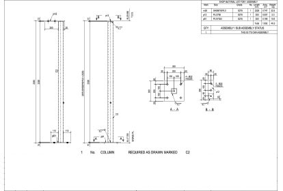 Bar bending schedule calculation