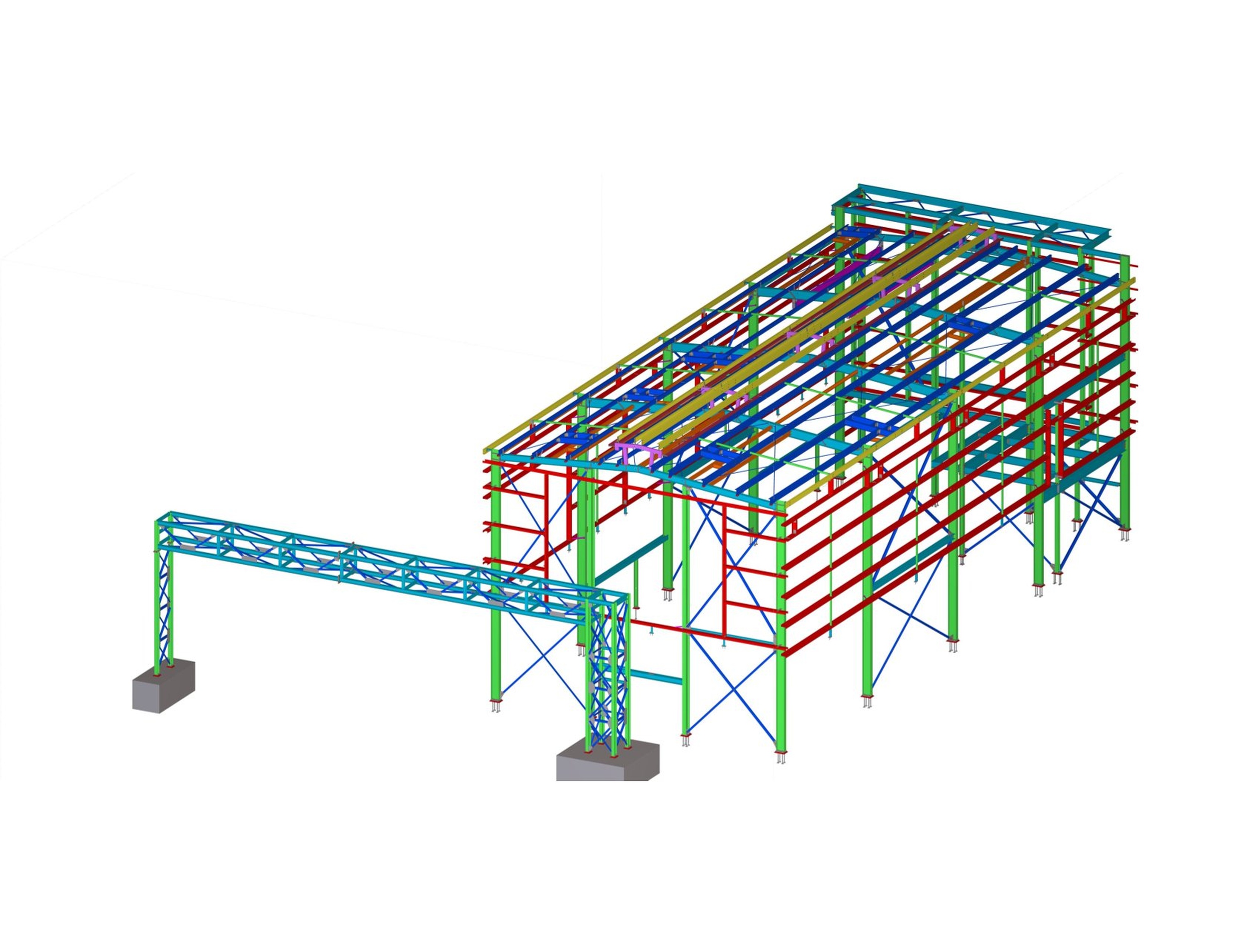 Structure 3D Modeling,fabrication drawing services - Silicon Outsourcing